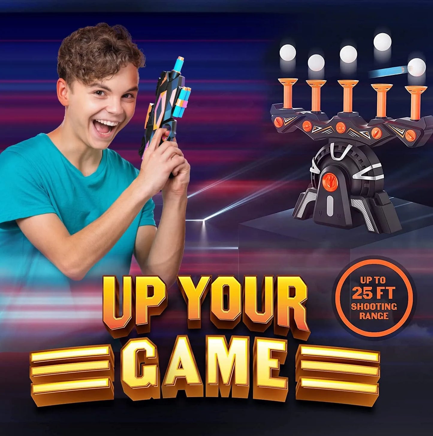Flying Target Game - Shoot, Knock, Repeat