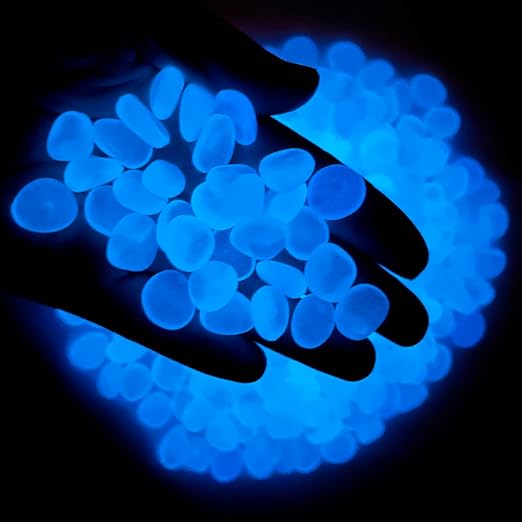 Glow In Dark Garden Rocks (Pack Of 100 pcs)