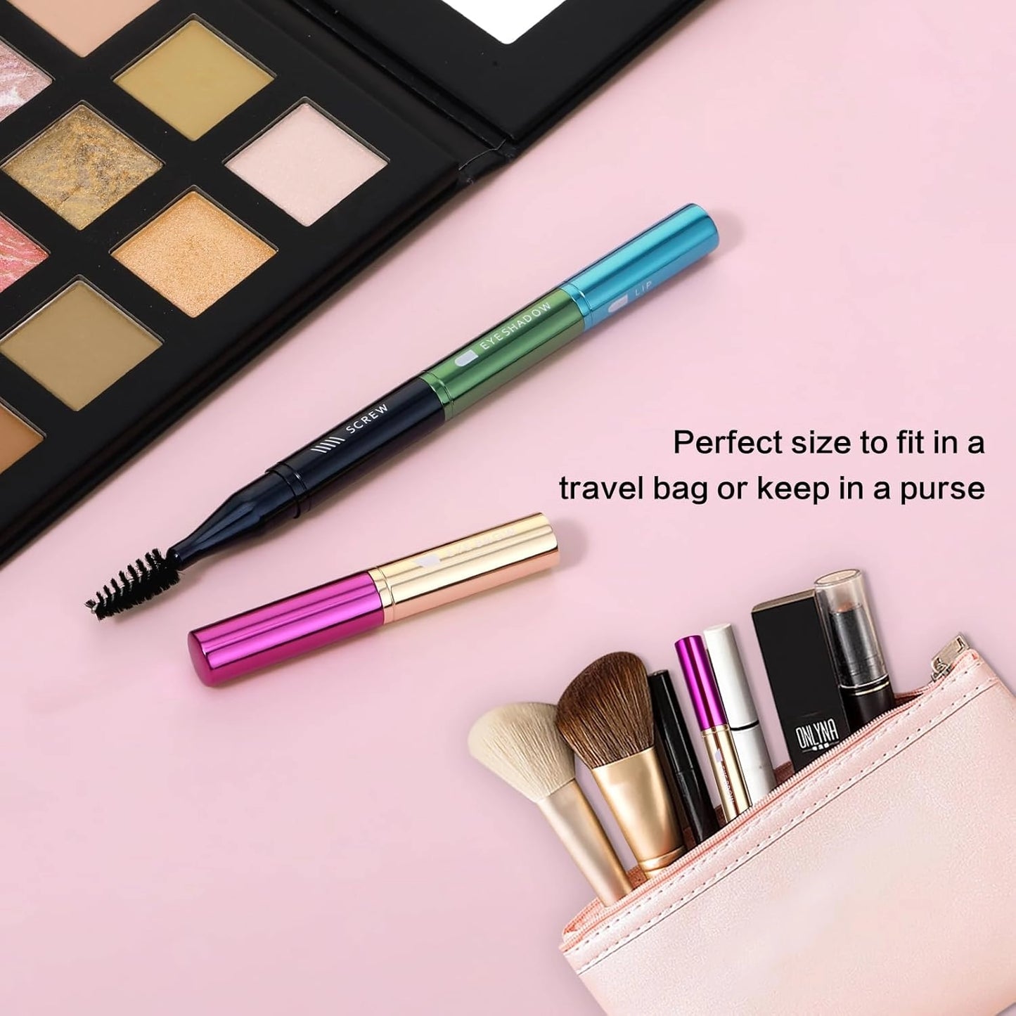 4 in 1 Stackable Eye Brush Set